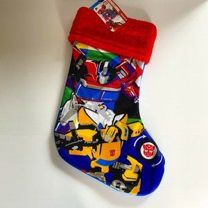 Disney Transformers Christmas Stocking New